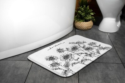 Tapis de bain Fleurs de tournesols
