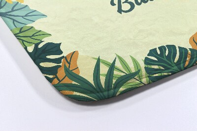 Tapis de bain Feuilles tropicales