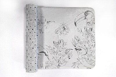 Tapis bain Lignes d'oiseaux