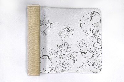 Tapis bain Lignes d'oiseaux