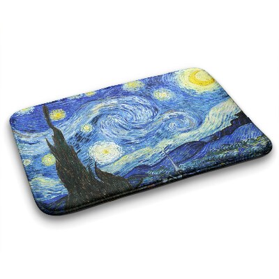 Tapis salle de bain Nuit étoilée