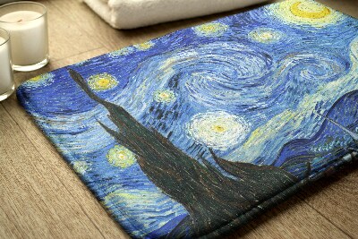 Tapis salle de bain Nuit étoilée