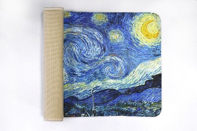 Tapis salle de bain Nuit étoilée