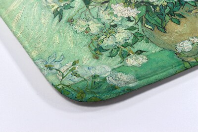 Tapis de salle de bain Roses de van gogh