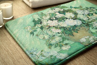 Tapis de salle de bain Roses de van gogh
