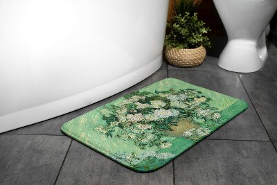 Tapis de salle de bain Roses de van gogh