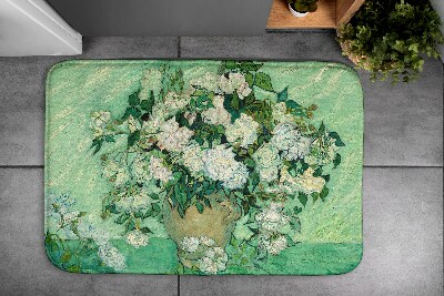 Tapis de salle de bain Roses de van gogh