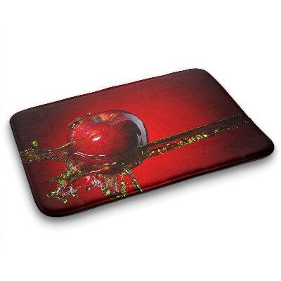 Tapis de bain Pomme rouge