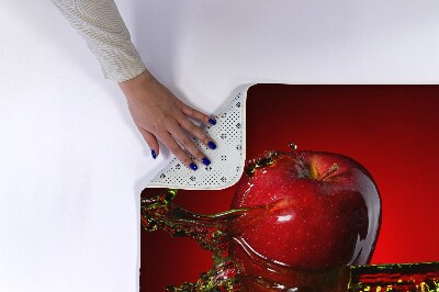 Tapis de bain Pomme rouge
