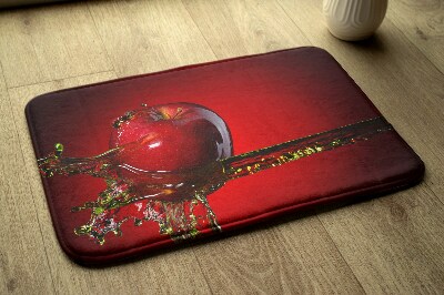 Tapis de bain Pomme rouge