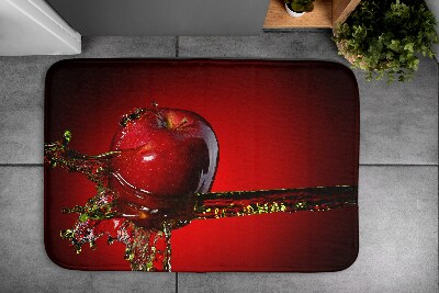 Tapis de bain Pomme rouge