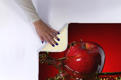 Tapis de bain Pomme rouge