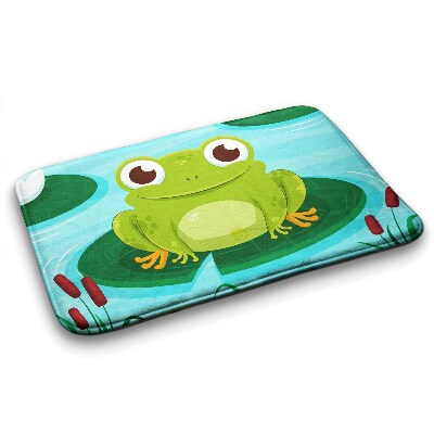 Tapis salle de bain Douce grenouille