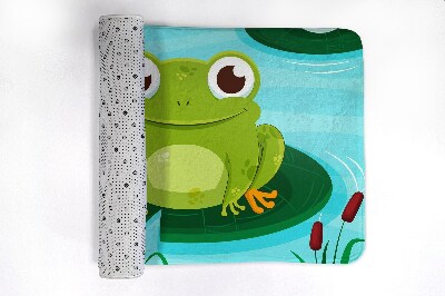 Tapis salle de bain Douce grenouille