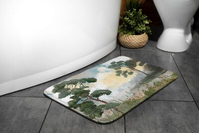 Tapis de salle de bain Paysage fluvial