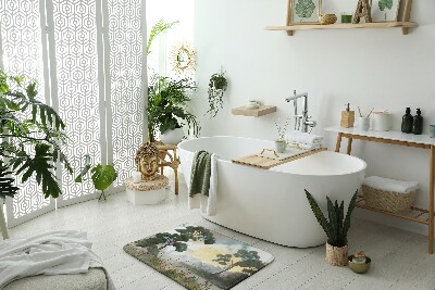 Tapis de salle de bain Paysage fluvial
