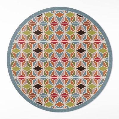 Tapis vinyle Motif géométrique pastel