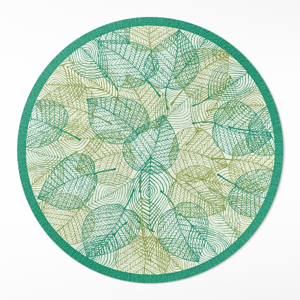 Tapis vinyle Composition des feuilles linéaires dans la nature