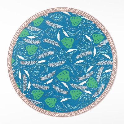 Tapis vinyle Différents types de feuilles