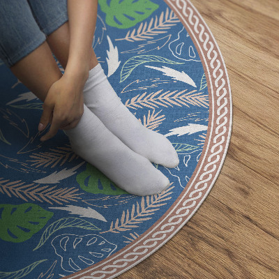 Tapis vinyle Différents types de feuilles