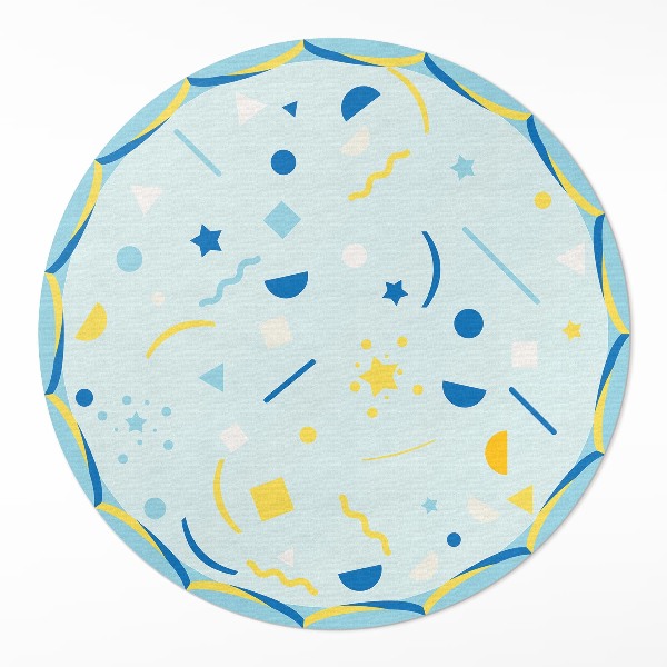 Tapis vinyle Abstraction d'icônes et de graphiques