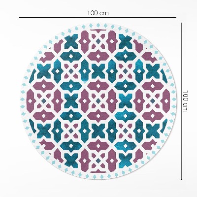 Tapis vinyle Une mosaïque de belles tuiles