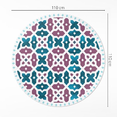 Tapis vinyle Une mosaïque de belles tuiles