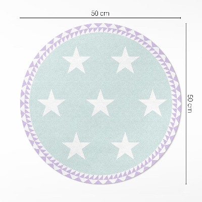 Tapis vinyle Décoration d'étoiles brillantes