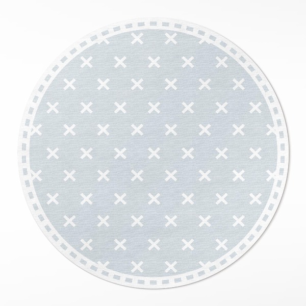 Tapis vinyle Motif minimaliste de croix lumineuses