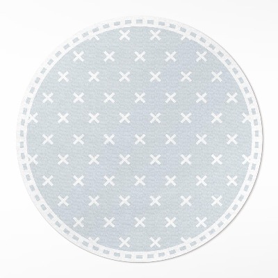Tapis vinyle Motif minimaliste de croix lumineuses