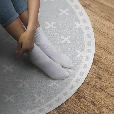 Tapis vinyle Motif minimaliste de croix lumineuses