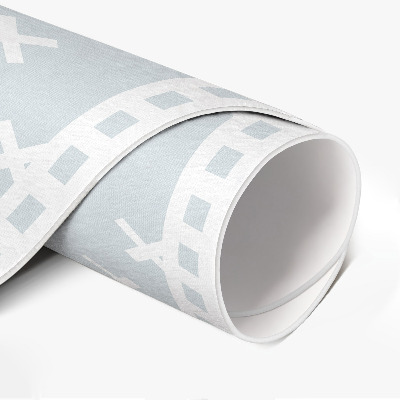 Tapis vinyle Motif minimaliste de croix lumineuses