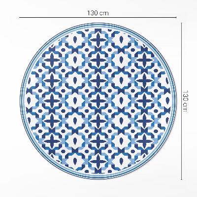 Tapis vinyle Motif décoratif en mosaïque espagnole