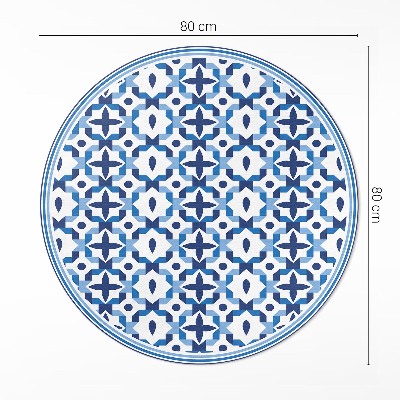 Tapis vinyle Motif décoratif en mosaïque espagnole