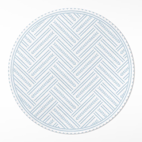 Tapis vinyle Motif à chevrons moderne et tendance