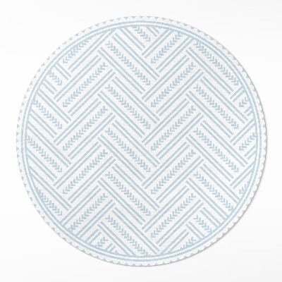 Tapis vinyle Motif à chevrons moderne et tendance