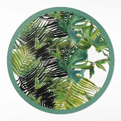 Tapis vinyle Feuilles de plantes vertes