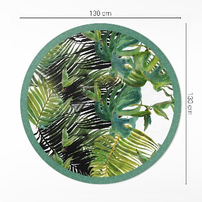 Tapis vinyle Feuilles de plantes vertes