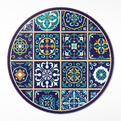 Tapis vinyle Carreaux sombres et élégants