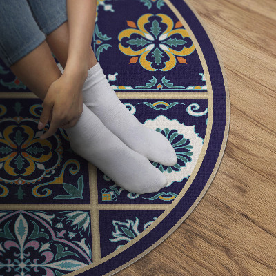 Tapis vinyle Carreaux sombres et élégants