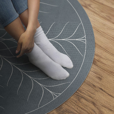 Tapis vinyle Motif à chevrons linéaire et minimaliste