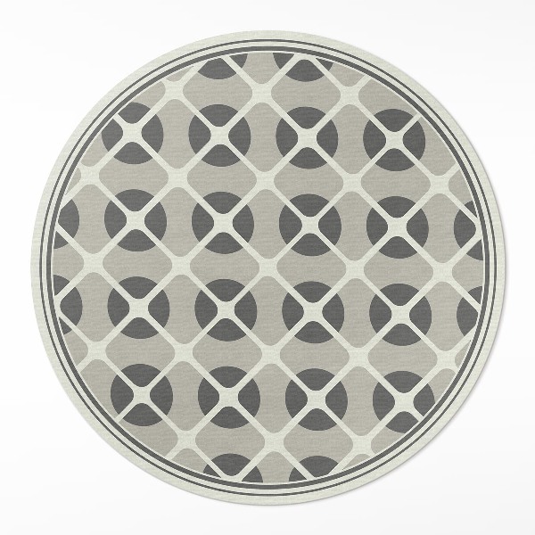 Tapis vinyle Mosaïque minimaliste de formes géométriques