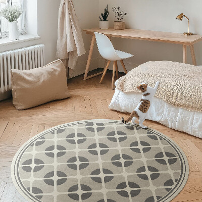 Tapis vinyle Mosaïque minimaliste de formes géométriques