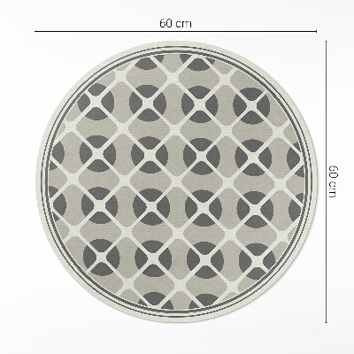 Tapis vinyle Mosaïque minimaliste de formes géométriques