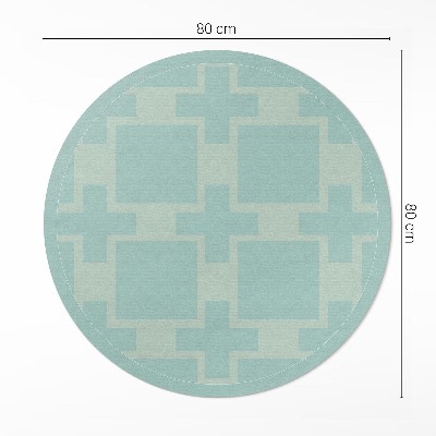 Tapis vinyle Abstraction des plus et des carrés