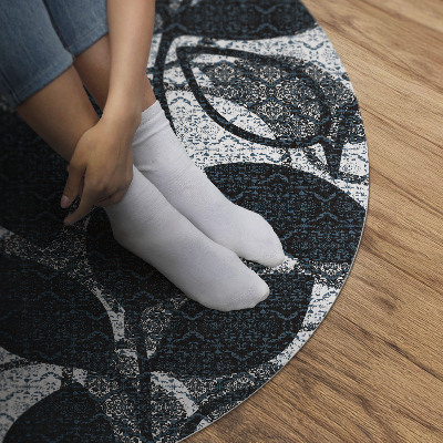 Tapis vinyle Motif de brindilles de feuilles de plantes décoratives