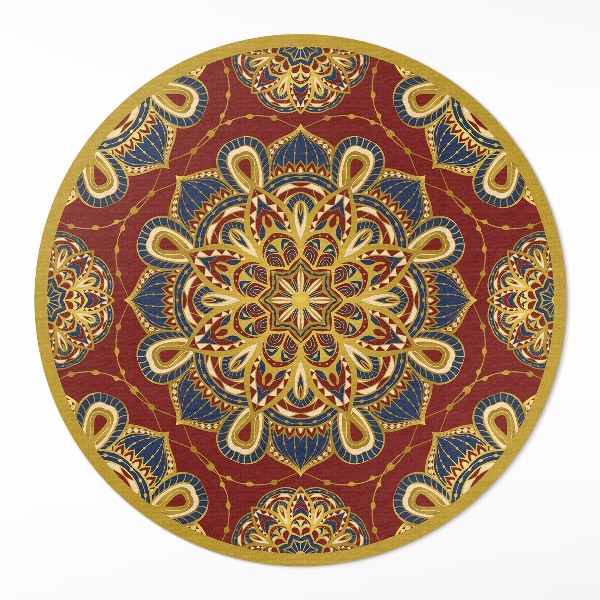Tapis vinyle Motif oriental mandala richement décoré