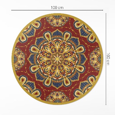 Tapis vinyle Motif oriental mandala richement décoré