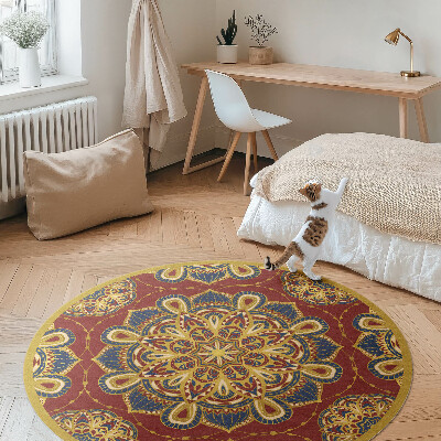 Tapis vinyle Motif oriental mandala richement décoré