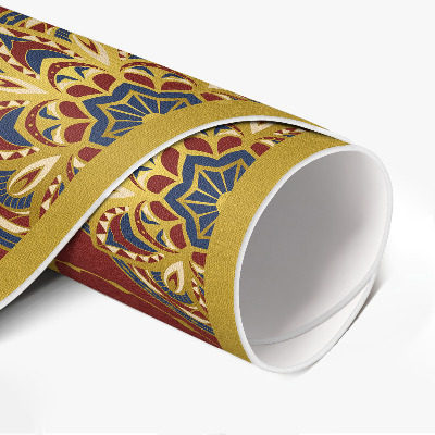 Tapis vinyle Motif oriental mandala richement décoré